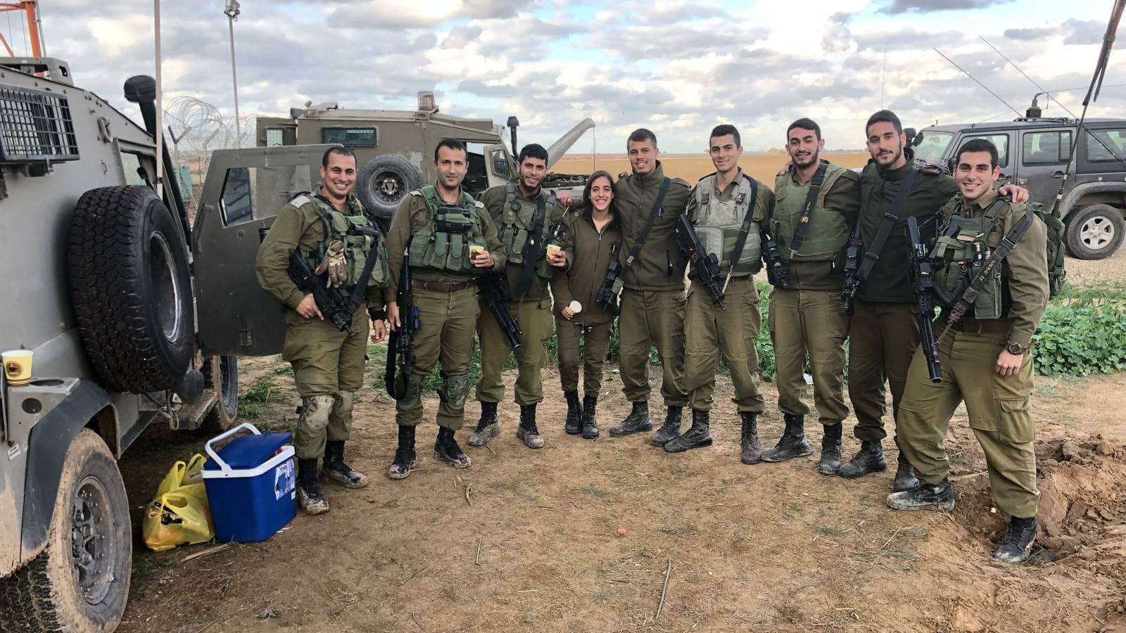 צילום: 0404 סוגרים חודש בגבול העוטף וגאים להמשיך ולשרת: חפ״ק מג״ד 51 מגולני