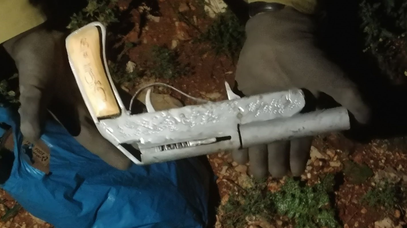 צילום: דובר צב''ל נתפס מחבל שביצע ירי והשליך אבנים סמוך לנבי אליאס