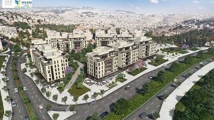 צילום: מילבאואר אדריכלים פרויקט "דירה להשכיר" במתחם אלנבי בירושלים יוצא לדרך