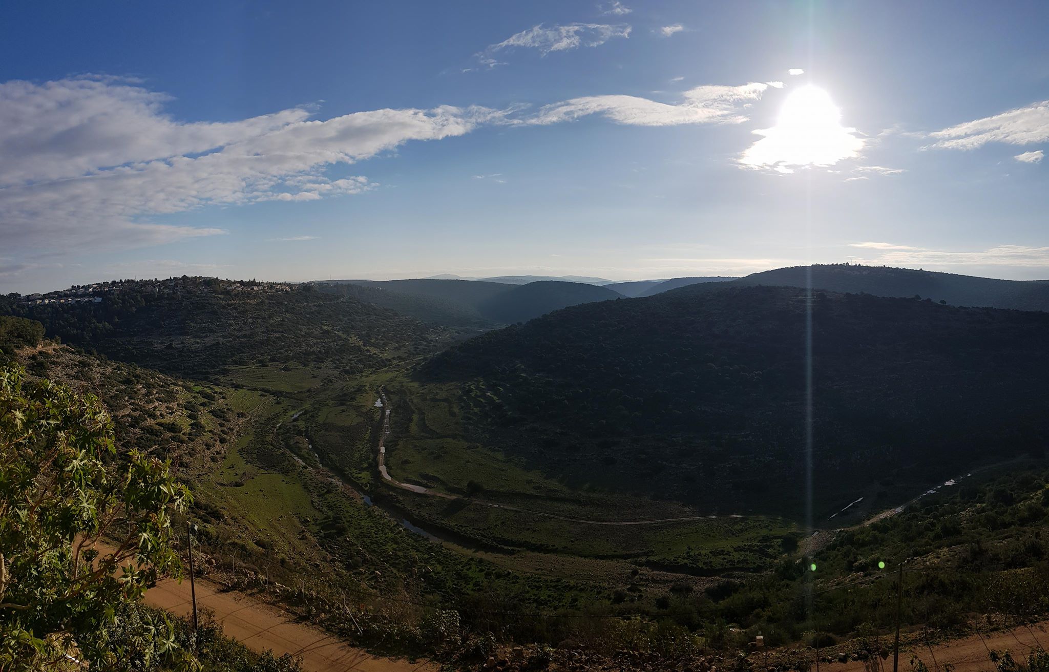 צילום: שחר קהת בר ארצנו היפה: נחל קנה סמוך לקרני שומרון