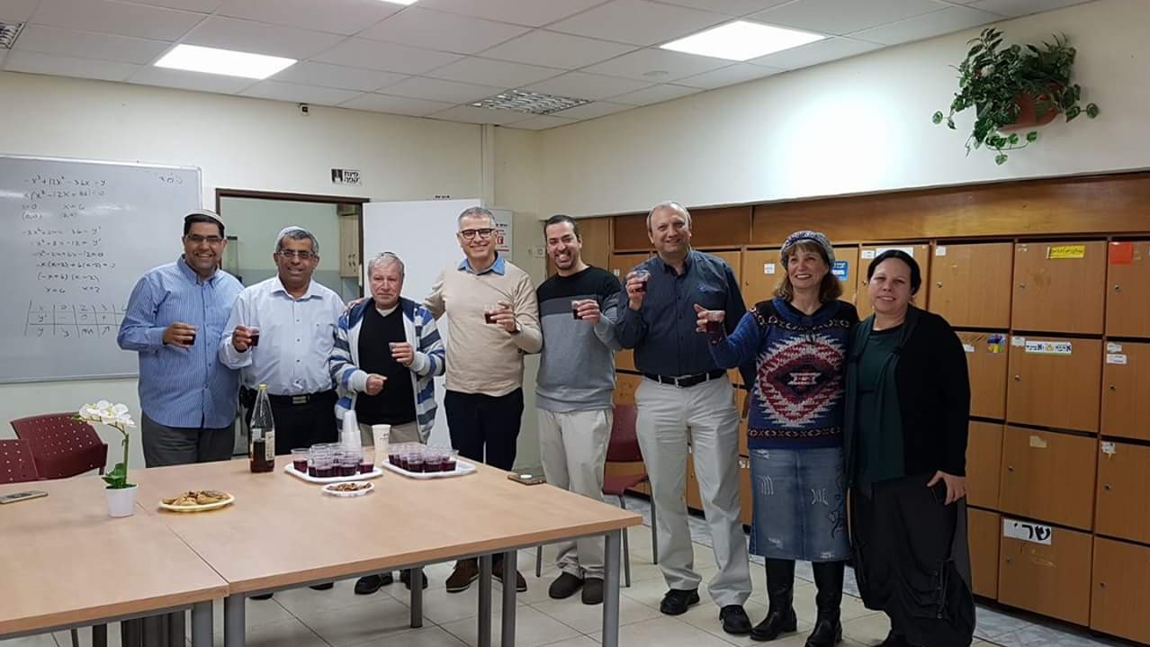 צילום: דוברות עיריית בית שאן פרס חינוך ארצי יוענק לאורט פסגות בבית שאן