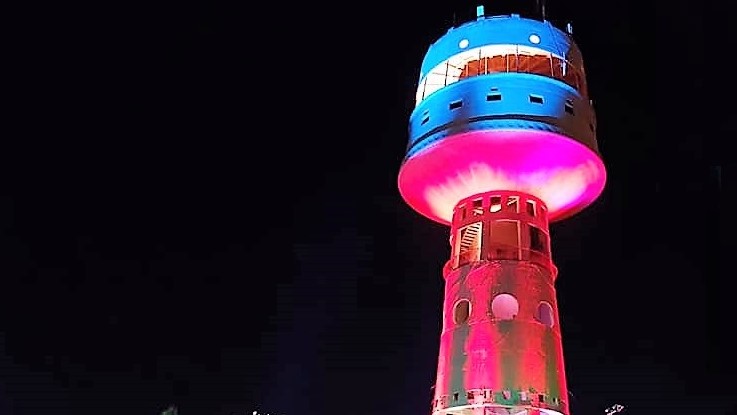 צילום: דוברות עיריית מגדל העמק מאירים את מגדל העמק