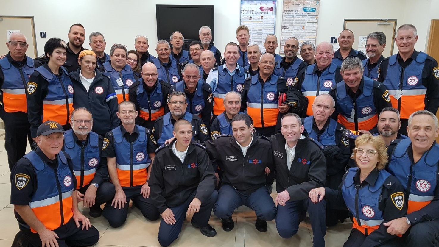 מתנדבי משטרת התנועה הארצית נאמנים לחיים