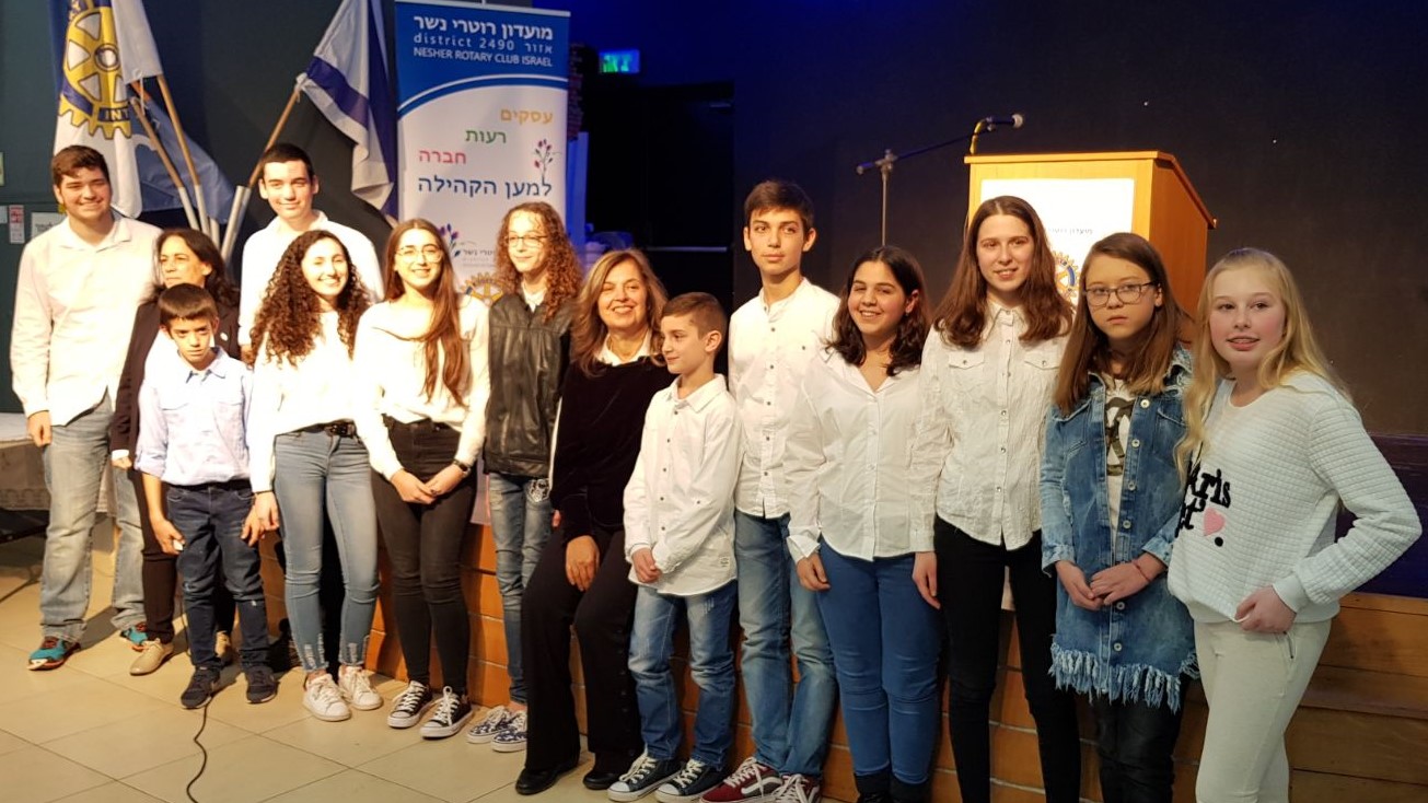 צילום: דוברות עיריית נשר פרוייקט מצויינות: תחרות "הנואם הצעיר" התקיימה בנשר