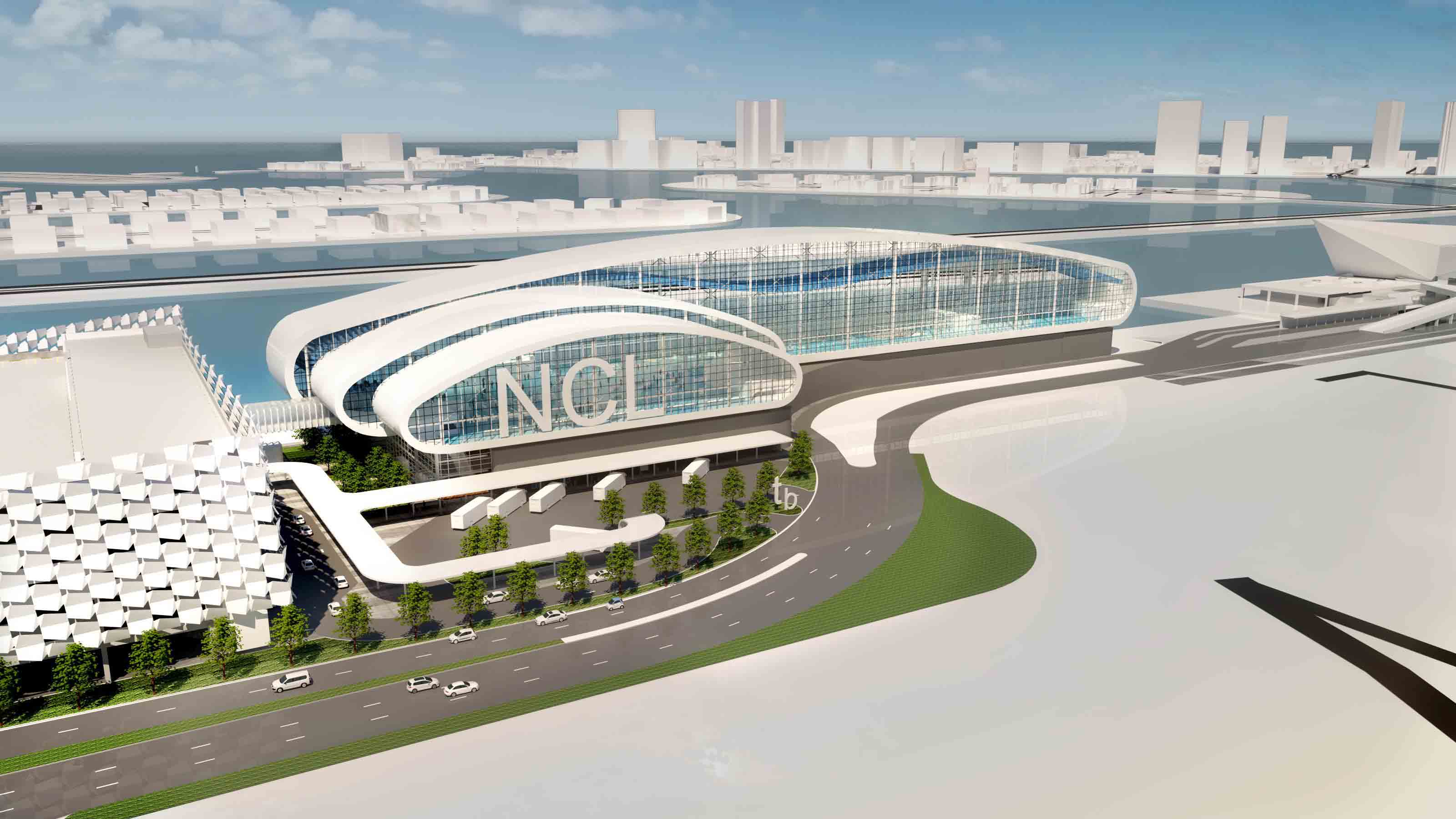 חברת הפלגות הנופש NCL מציגה: טרמינל נוסעים יעודי במיאמי