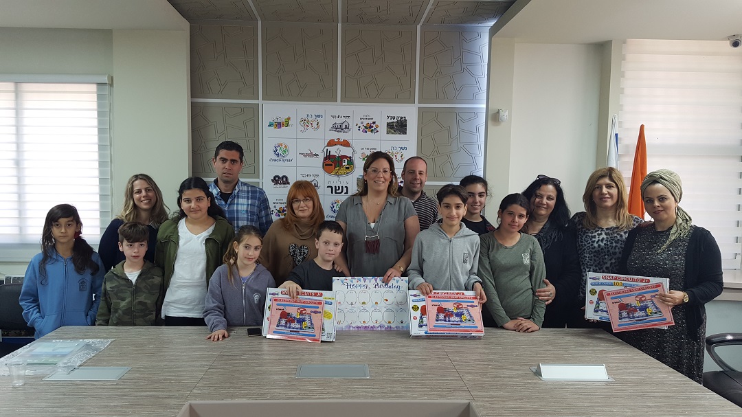 צילום: איל לרמן, דוברות עיריית נשר נשר נרתמה למען מצעד הפרוטות של איל"ן