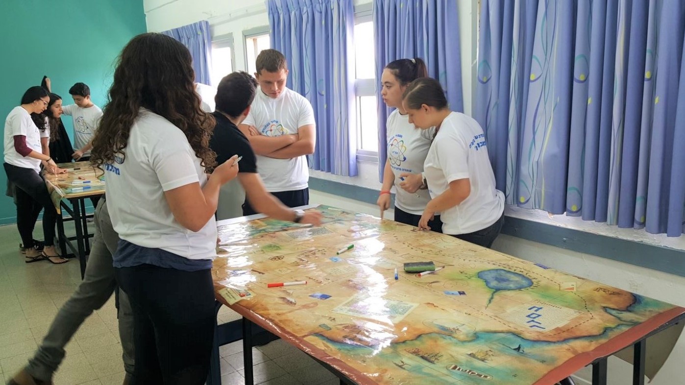 צילום: דוברות עיריית מגדל העמק חדש במגדל העמק: "חדר בריחה" בבית הספר