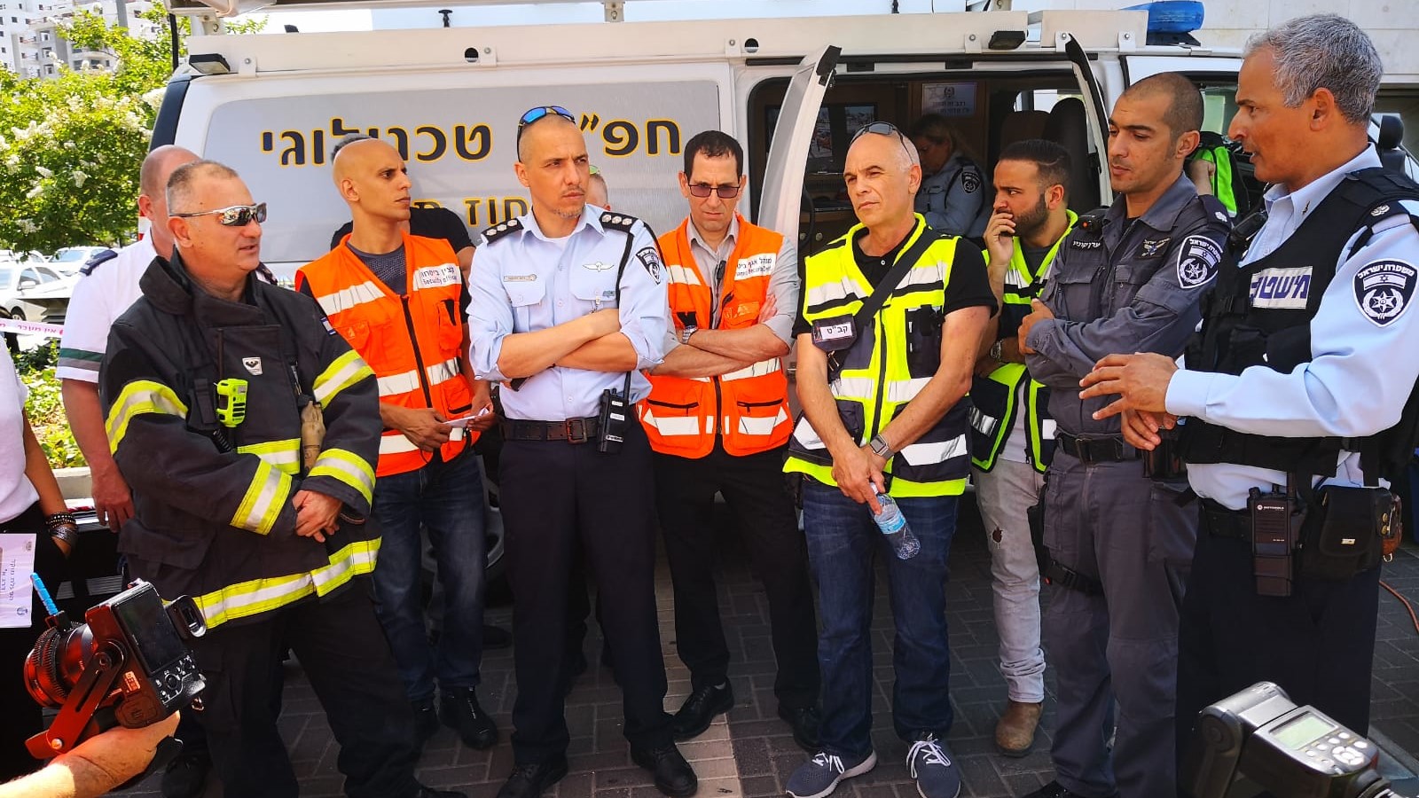 צילום: דוברות עיריית חולון תרגיל עירוני למוכנות לחירום התקיים בחולון