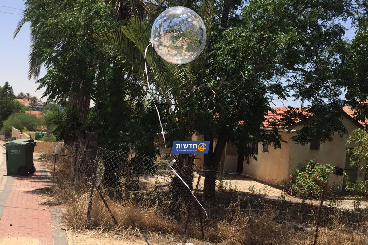 צילום: 0404 בלון תבערה הגיע עד למושב בחבל לכיש: מהבוקר 14 שרפות בדרום ארצנו