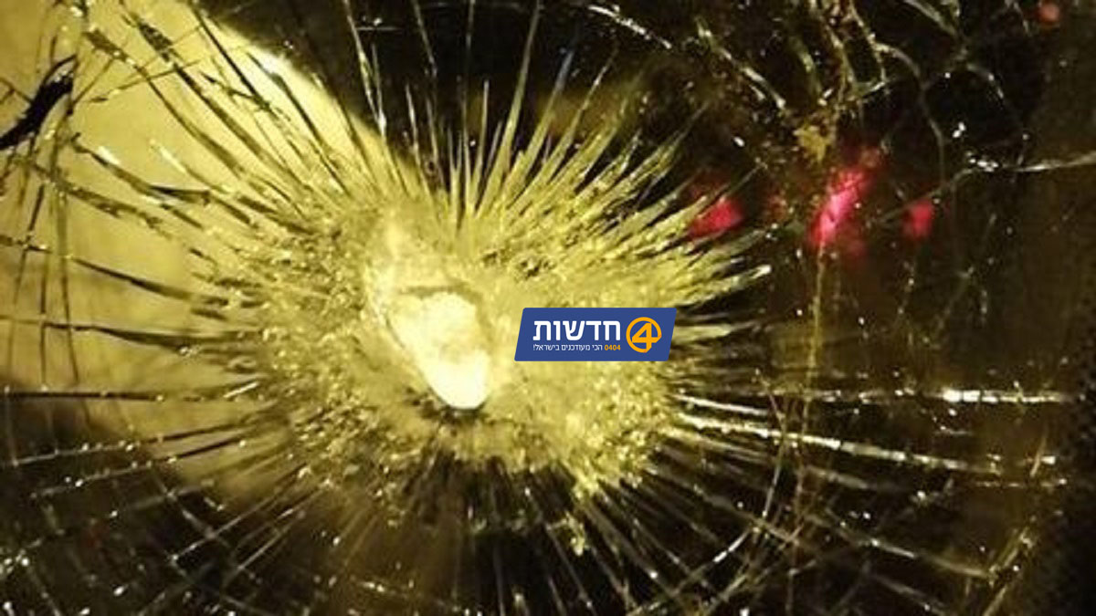 צילום: 0404 פרסום ראשון: קליע תועה פגע ברכב עם שלושה נוסעים בפסגת זאב
