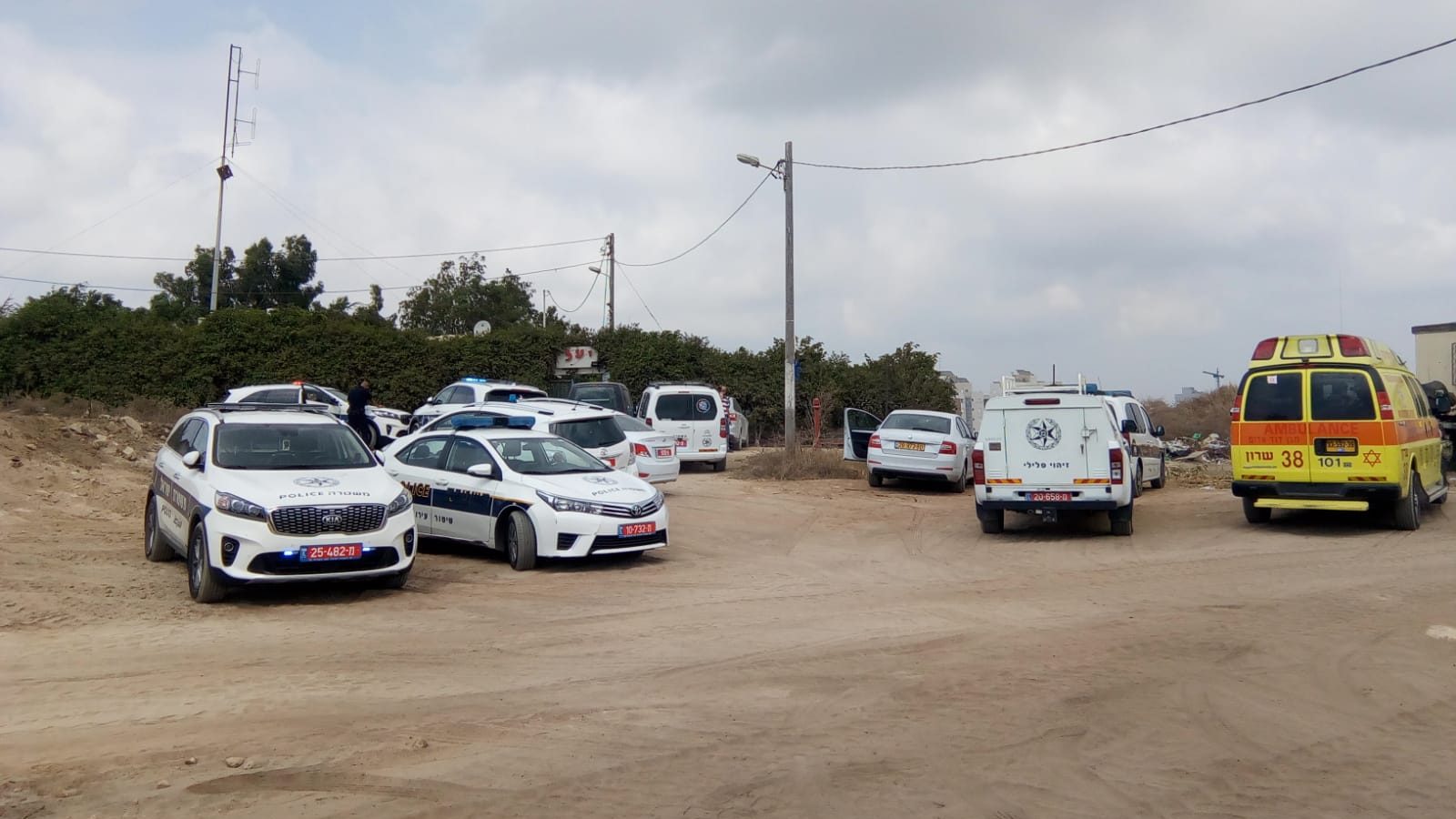 צילום: דוברות מד החשד לרצח במוסד גמילה בנתניה: גופה נוספת נמצאה במקום