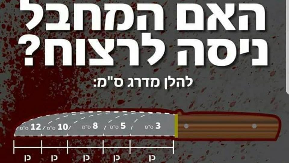 "האם המחבל ניסה לרצוח?" הפוסט שכתב ארי פולד הי"ד