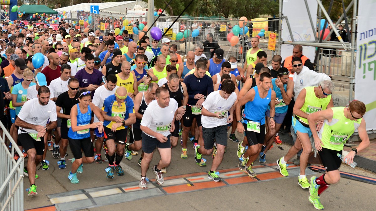 צילום: דוברות עיריית חיפה מרוץ חצי מרתון SAUCONY ייערך בחיפה