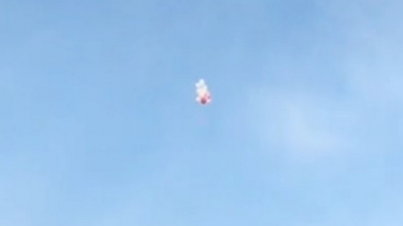 צילום: 0404 מחבלים מעזה ממשיכים לשגר בלוני נפץ לשטח ארצנו