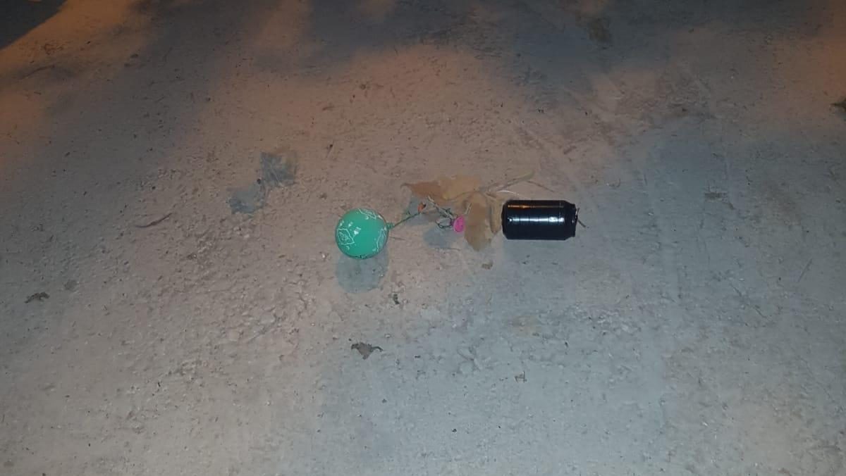 לא רק בעוטף: בלון תבערה נחת ביישוב נעלה שבמטה בנימין