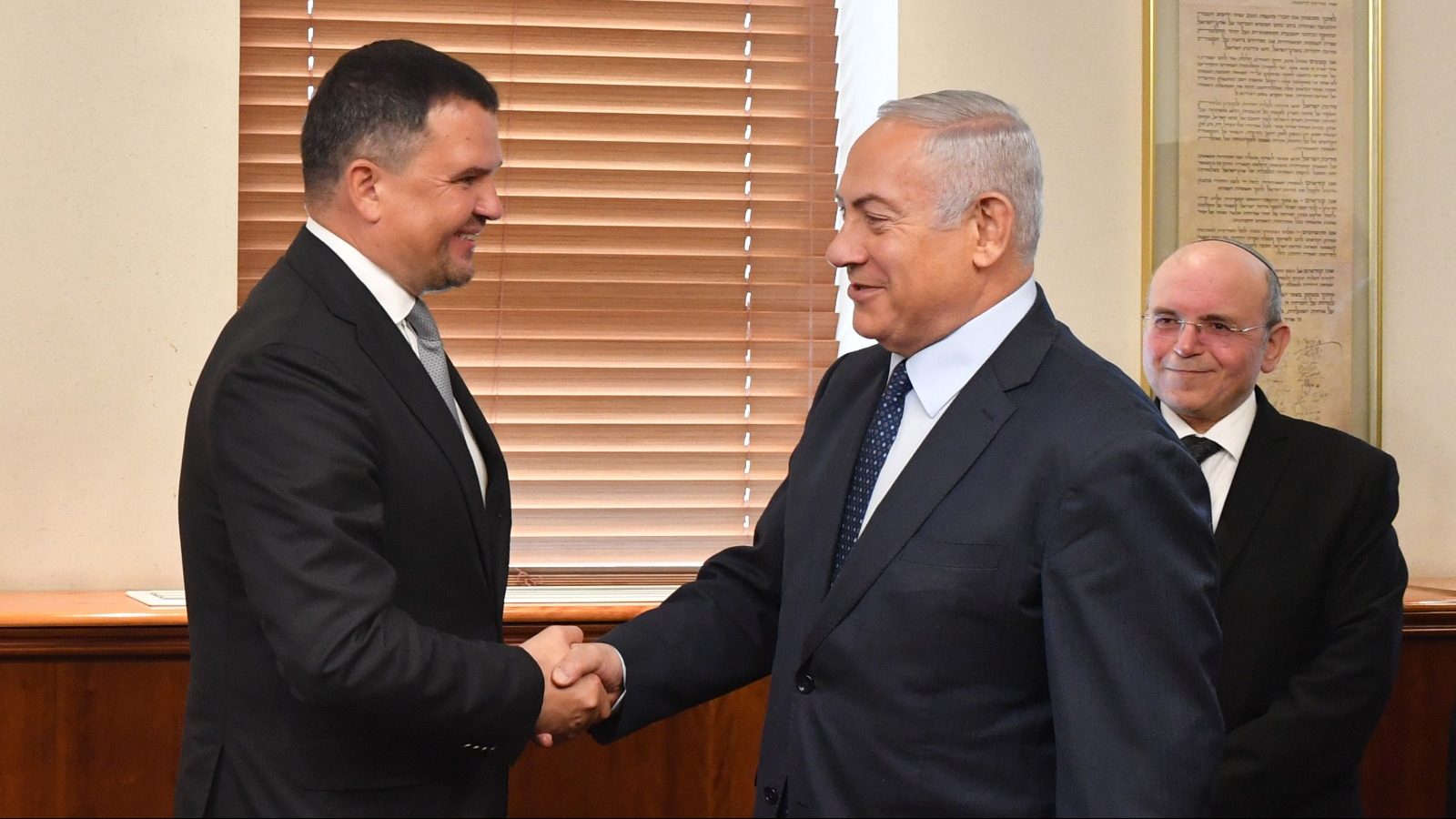 צילום: קובי גדעון, לע נתניהו וסגן ראש ממשלת רוסיה נפגשו ושוחחו על המשך שיתוף הפעולה בין המדינות