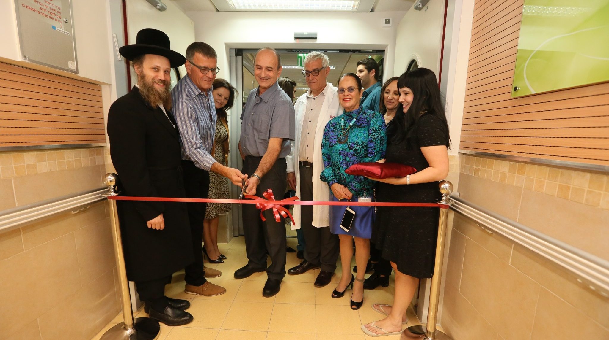 צילום: דוברות רמב בזכות תרומה של למעלה ממיליון שקלים: יחידה מחודשת לטיפול בהיריון בסיכון הוקמה ברמב"ם