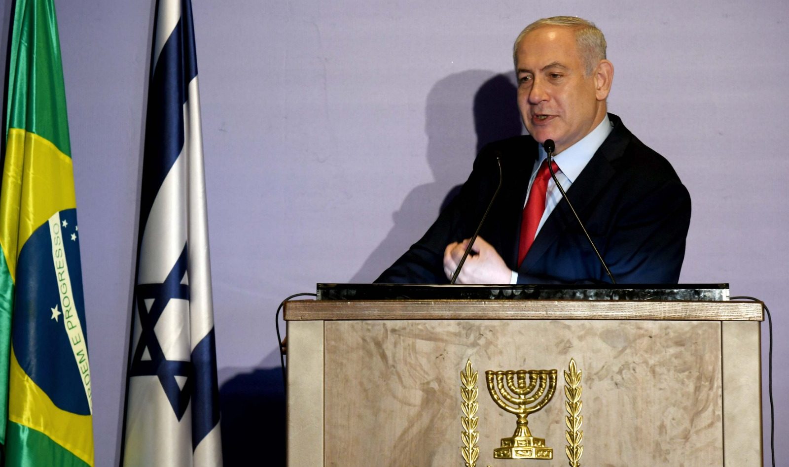 צילום: אבי אוחיון, לע נתניהו ורעייתו נפגשו עם נוצרים ידידי ישראל מברזיל, בריו דה-ז'נרו