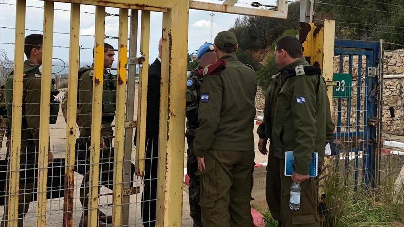 צילום: דובר צה צה"ל הציג לנציגי צבא לבנון ויוניפי"ל את חשיפה המנהרה של חיזבאללה