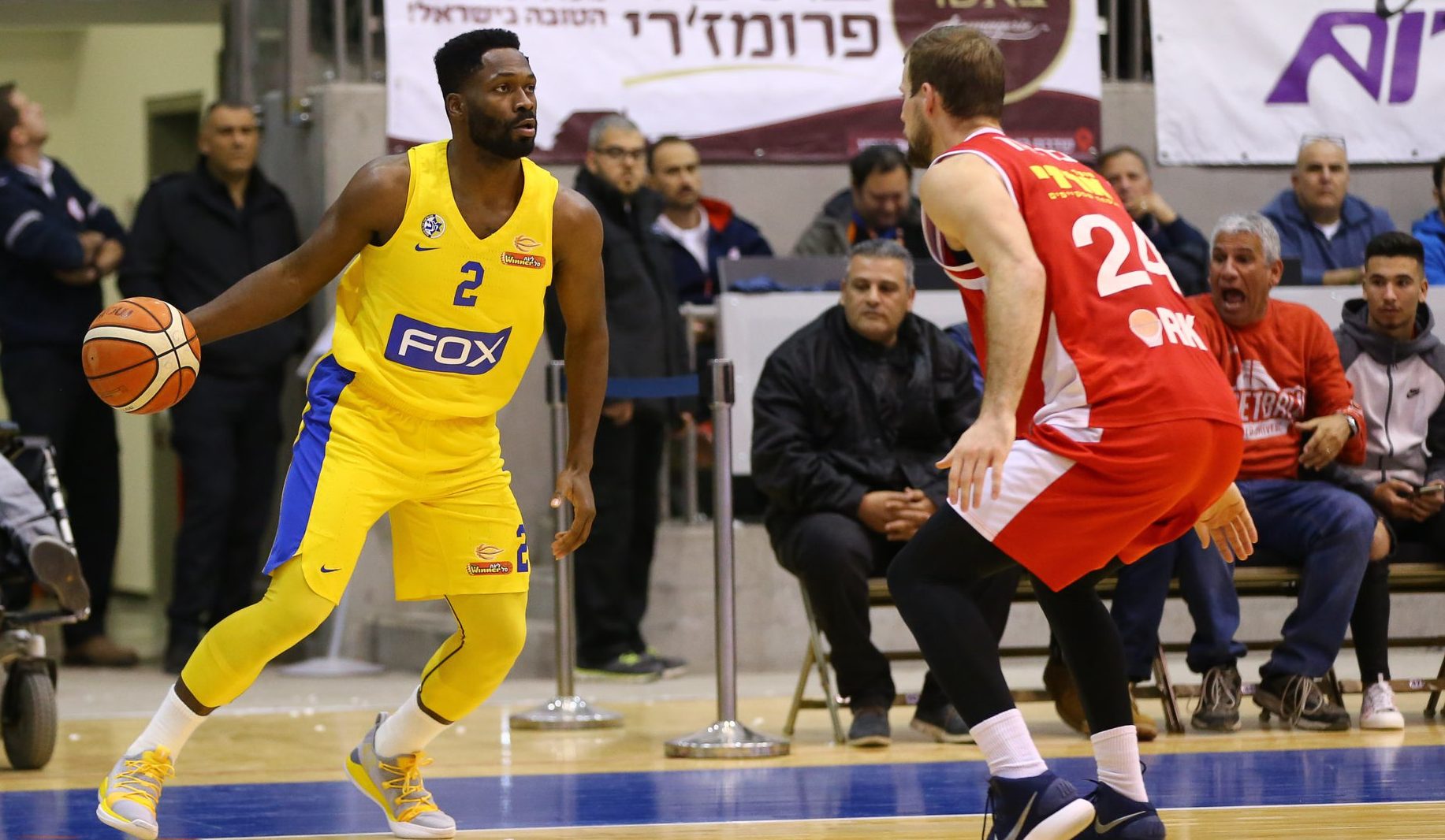 צילום: מנהלת הליגה בכדורסל ליגת ווינר: מכבי ת"א הביסה את ב"ש 76:99, ראשל"צ גברה על נהריה 75:89