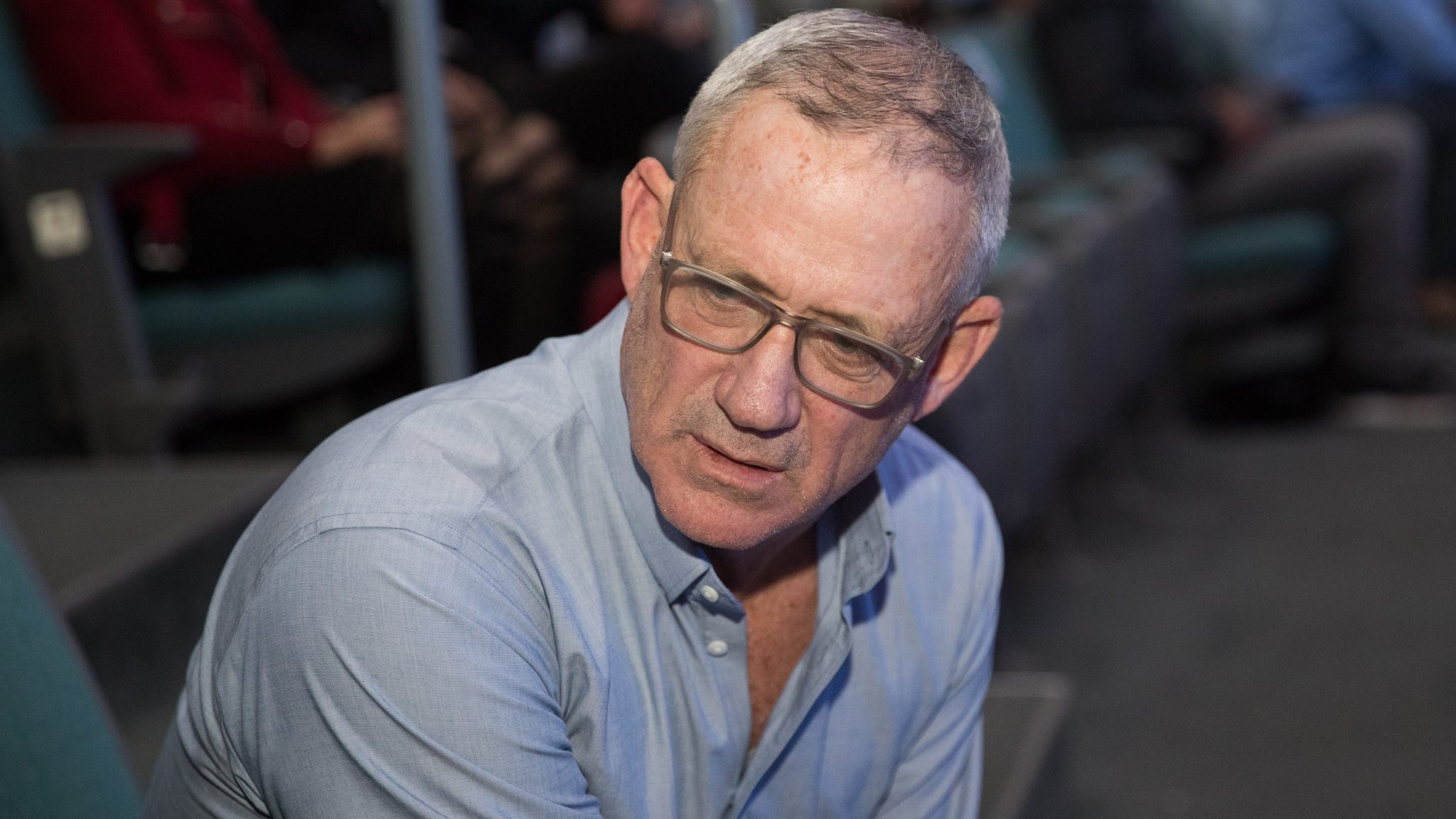 צילום: IDF Chief of Staff Benny Gantz attends a farewell ceremony for outgoing Israeli chief of Police Roni Alsheikh, in Beit Shemesh, on November 29, 2018. Photo by Yonatan Sindel/Flash90
*** Local Caption *** áðé âðõ
îôëØì
éåöà
è÷ñ
áéú ùîù גנץ: "אעשה כל שביכולתי לתיקון חוק הלאום"