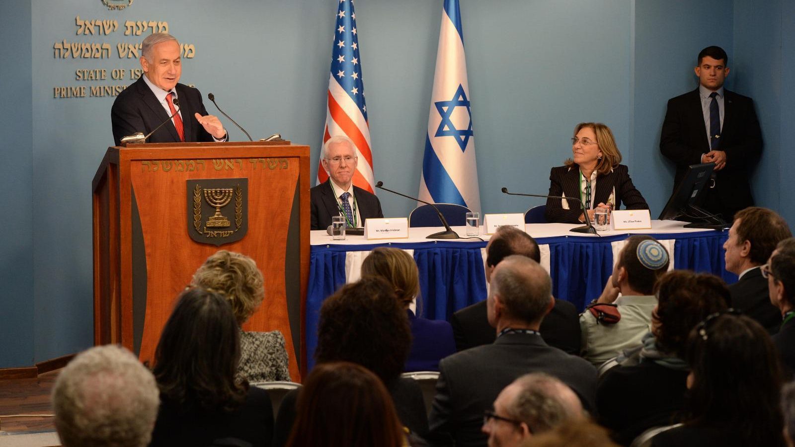צילום: חיים צח, לע נתניהו נפגש עם חברי הנהלת AIPAC: "החלטת טראמפ לצאת מהסכם הגרעין – החשובה ביותר בשנה האחרונה"