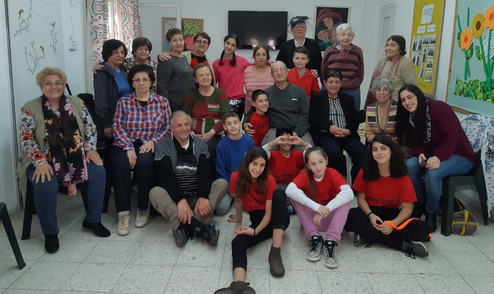 צילום: ביה תלמידי כצנלסון ואורט חולון קיימו פעילות בין-דורית מרגשת
