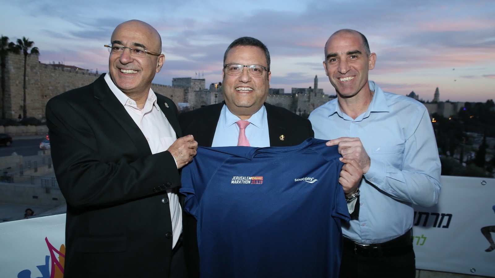 צילום: ארנון בוסאני הושק מרתון ווינר ירושלים 2019