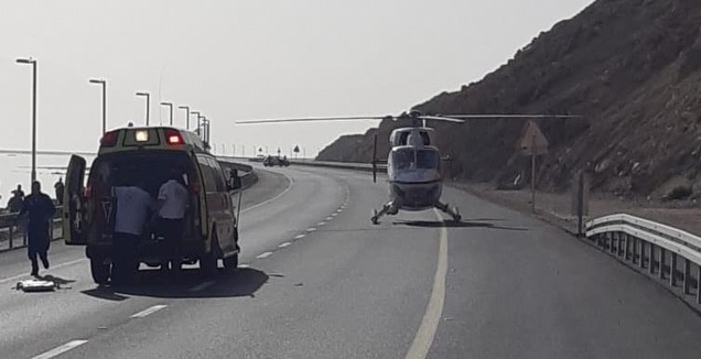 צילום: תיעוד מבצעי מד מרוץ ים המלח: בן 45 התמוטט ופונה לבית החולים במצב קשה