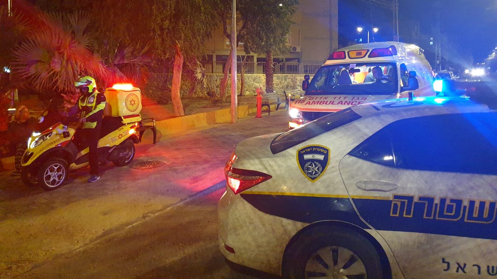 צילום: תיעוד מבצעי מד בן 4 הובהל במצב קשה לבית החולים לאחר שעל פי החשד הוטבע באמבטיה באילת