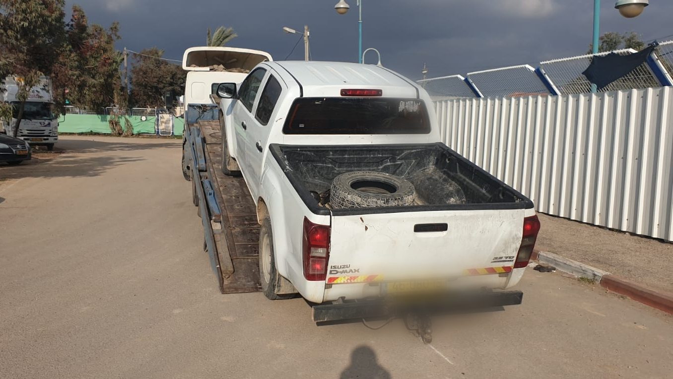צילום: דוברות המשטרה בן 37 מהפזורה הבדואית נעצר כשהוא נוהג ללא רישיון, ללא טסט ותחת פסילה רביעית