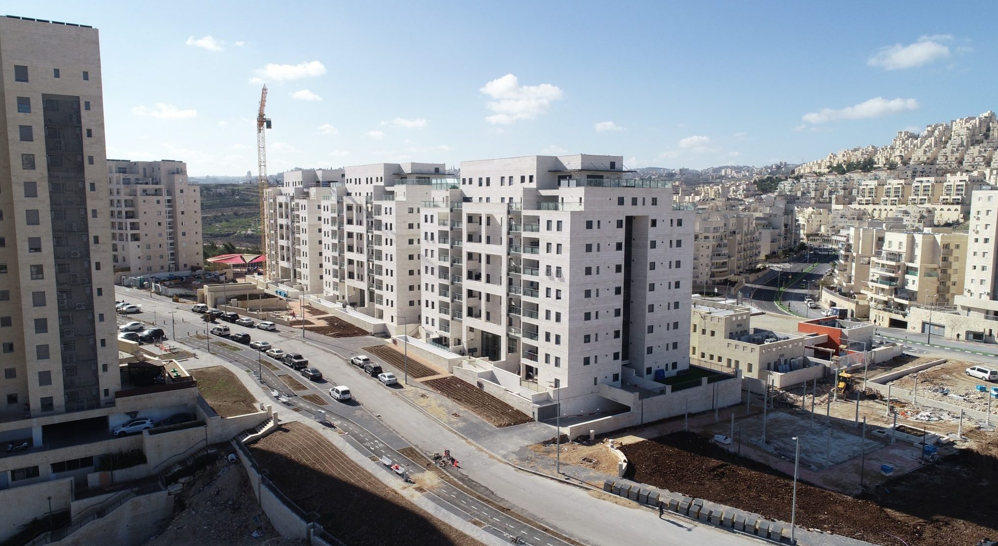 צילום: יח צרפתי שמעון סיימה למכור את הפרויקט בשכונת הר חומה שבירושלים