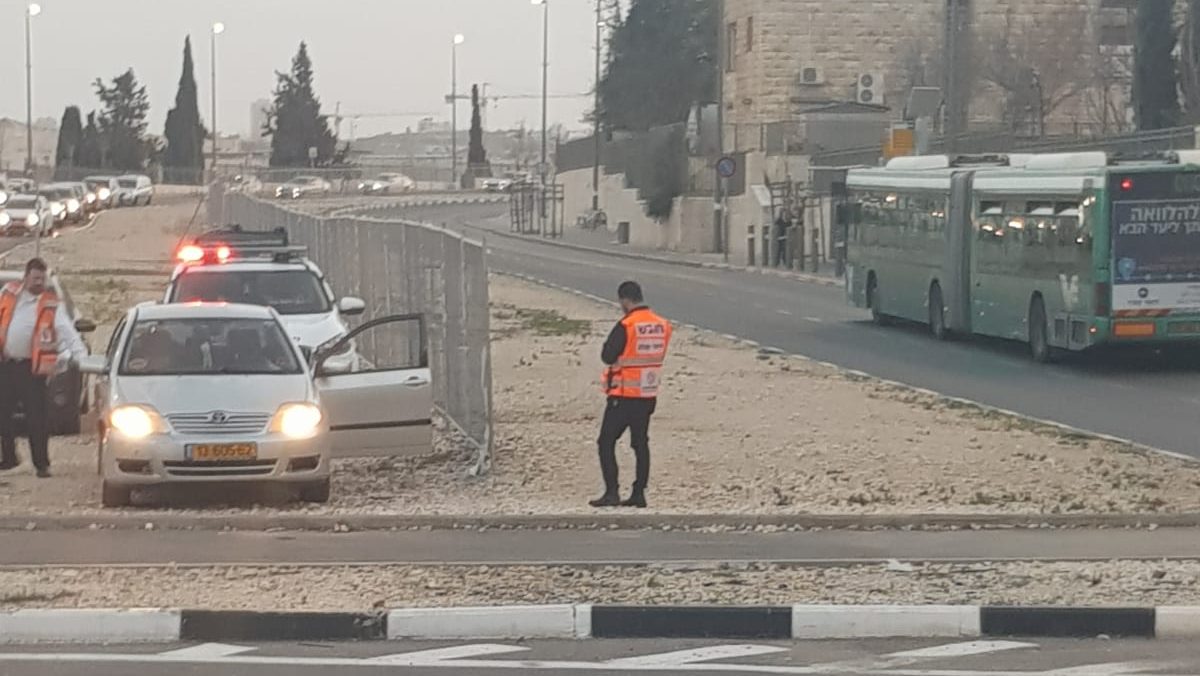 צילום: תיעוד מבצעי איחוד הצלה בן 8 נפגע מאוטובוס בירושלים – מצבו בינוני