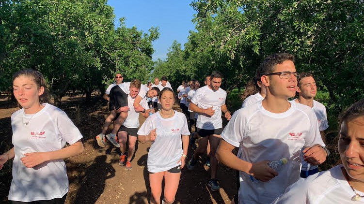 צילום: אלבום פרטי
חניכות וחניכי 'תבור' הובילו במרוץ שדמות דבורה לזכר הלוחם נדב ריימונד ז"ל