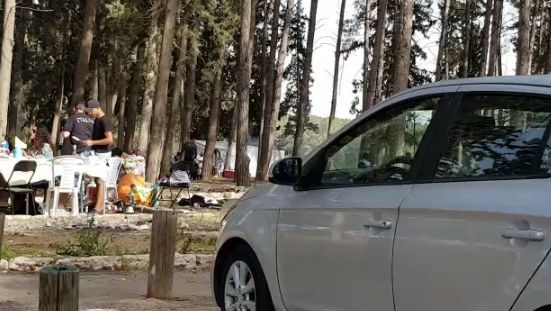 צילום: יערני ועובדי קק קק"ל לציבור: "אל תגיעו לפארקים – מזג האוויר קיצוני"
