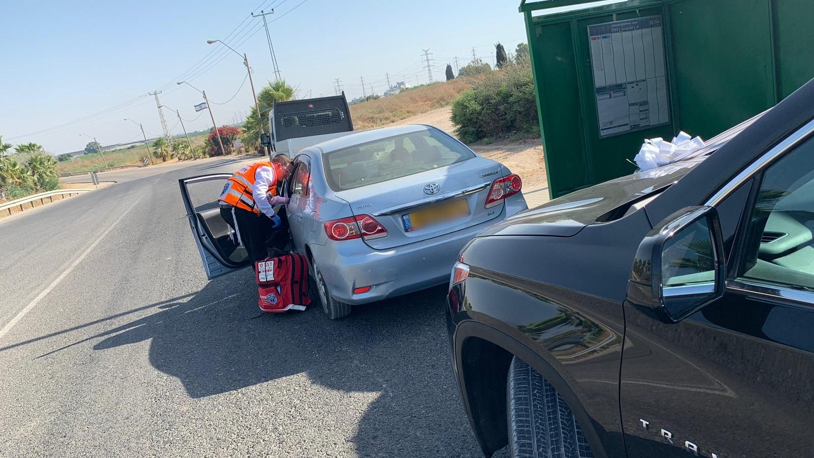 צילום: דוברות איחוד הצלה מרגש: בדרך לחופה – החתן עצר להציל חיים
