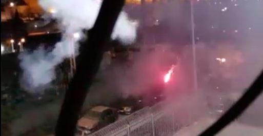 צילום: 0404 ימים של טרור רצוף במעלה הזיתים בירושלים: שריפת רכב, תקיפת רכב אבטחה, אבנים ובקבוקי תבערה