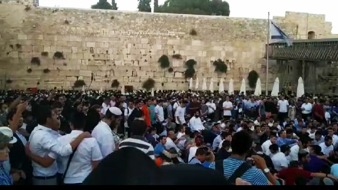 צילום: הקרן למורשת הכותל בושה וחרפה: בכניסה לכותל מעכבים בחורי ישיבות ומונעים מהם תפילה בזמן