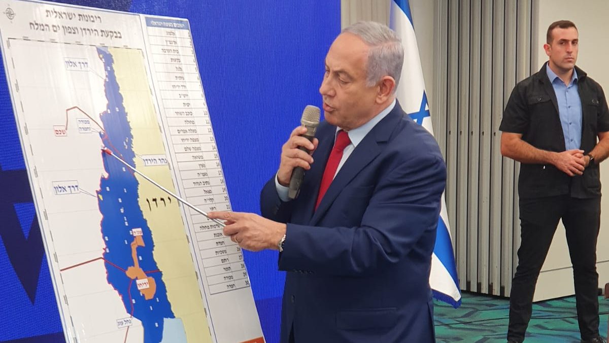 צילום: אלירן טל גורם מדיני בכיר: הריבונות על הפרק ומחויבים לה, ההשהייה בריבונות – זמנית