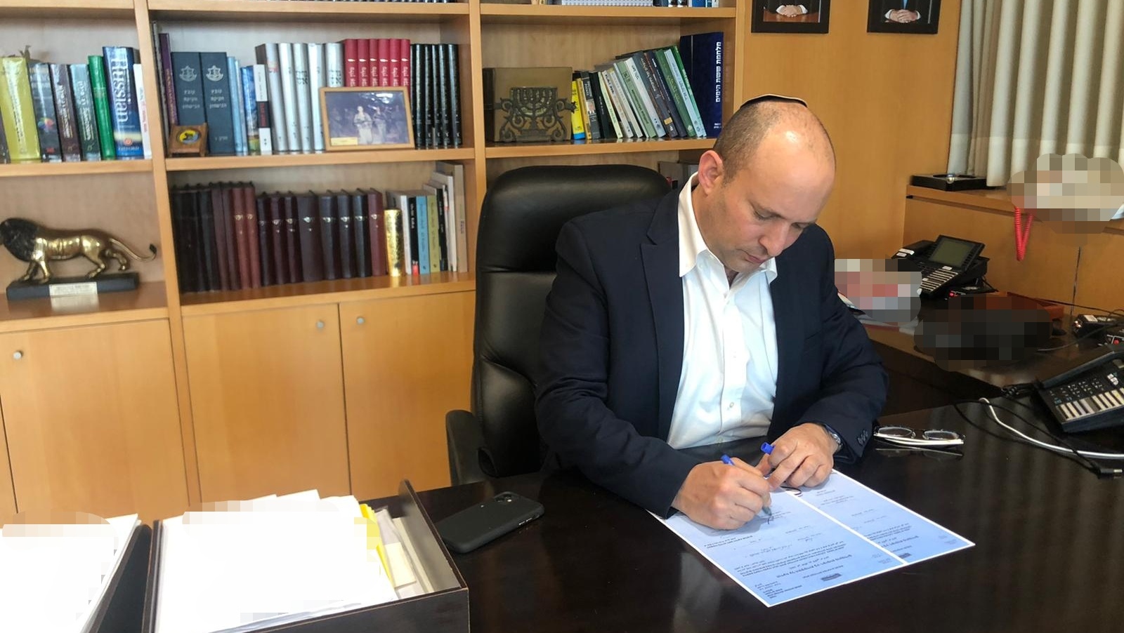 מפלגת הליכוד ומפלגת ימינה חתמו על הסכם עודפים