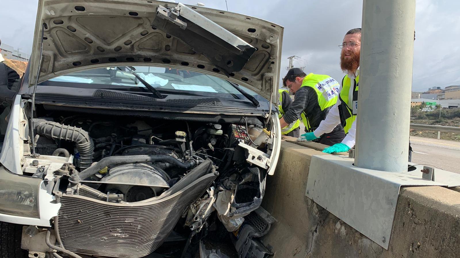 צילום: דוברות זק ההרוג בתאונה הקטלנית הבוקר: מתנדב זק”א כבן 50, אב לשמונה