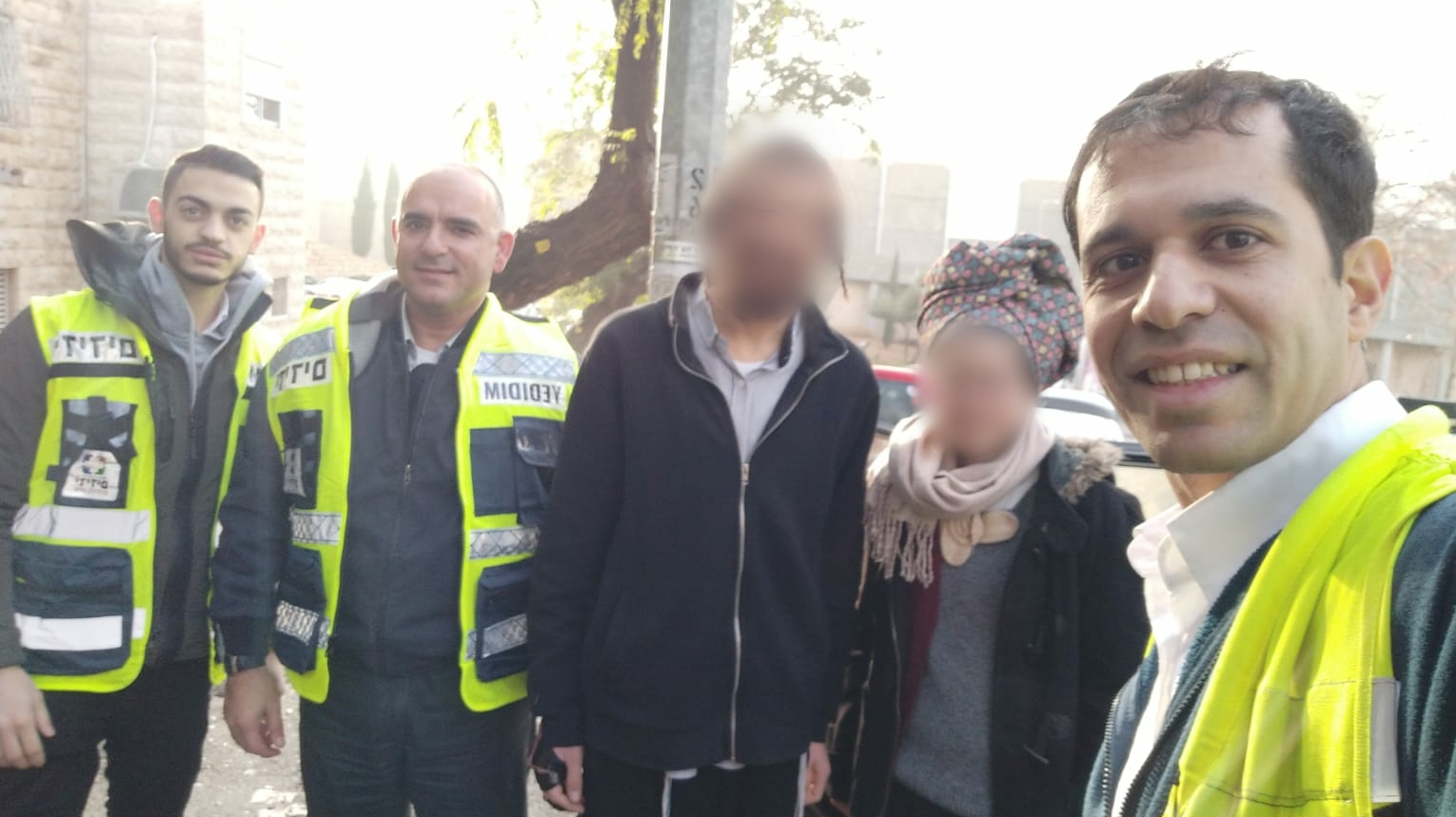 צילום: ידידים סיוע בדרכים חולץ: פעוט כבן חודש שננעל ברכב לנגד עיני אמו