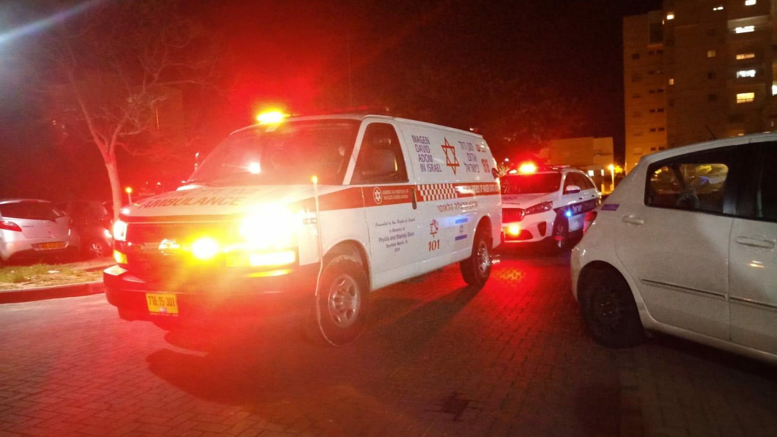צילום: תיעוד מבצעי מד נער בן 16 נפצע באורח קשה בקטטה בקרית גת