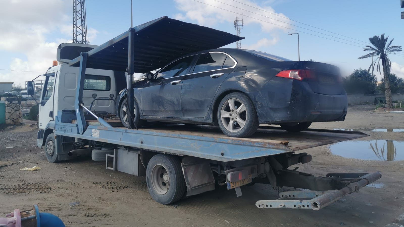 צילום: דוברות המשטרה בן 19 נתפס נוהג בשכרות בזמן שהוא פסול נהיגה בשל מעורבות בתאונה בה נהרג בן 11