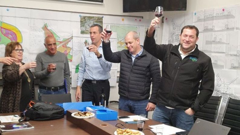 צילום: רועי חדי אושר להפקדה איזור התעשייה שער השומרון – דגן: "צפוי להעניק תעסוקה להמוני תושבי יו"ש"