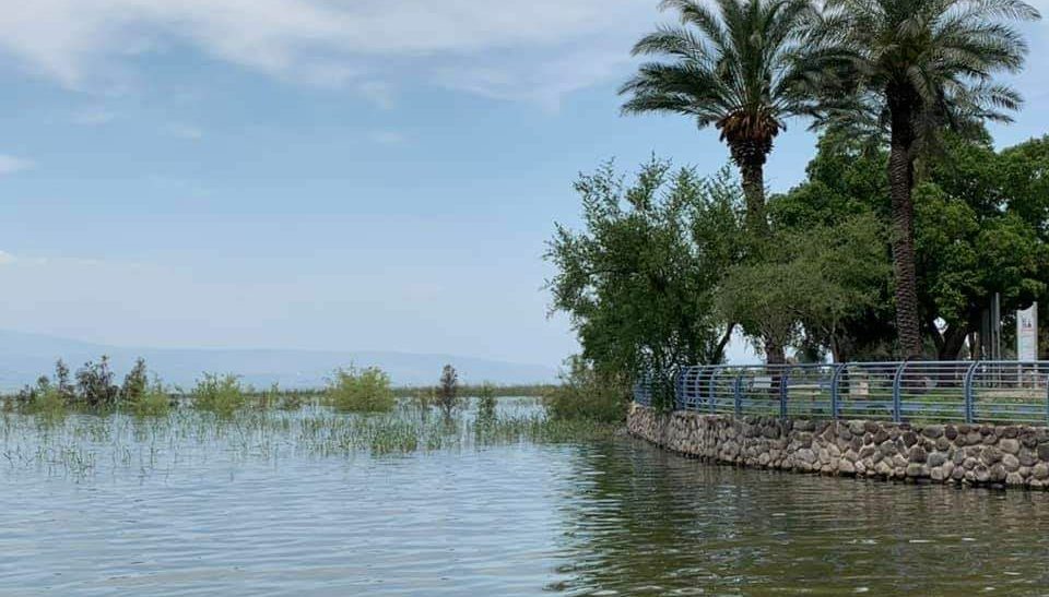 צילום: אורי שור, רשות המים נפלא: עלייה נוספת במפלס הכנרת