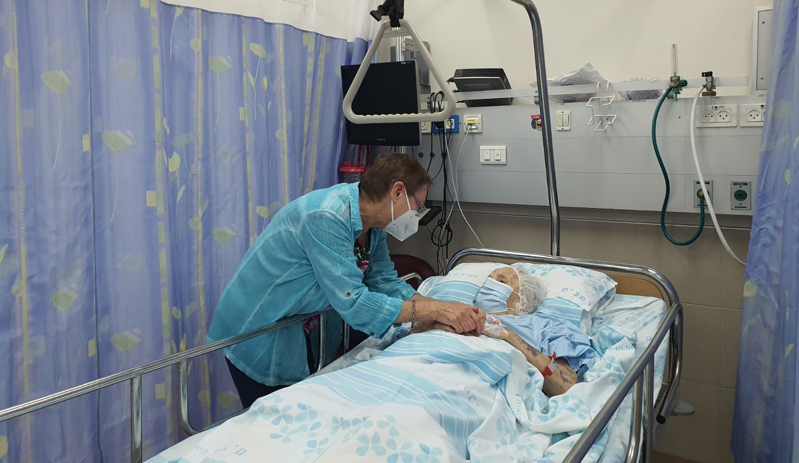 צילום: דוברות רמב ניצולת שואה בת 97 החלימה מקורונה | בתה: