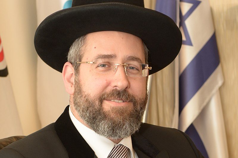 צילום: ידידיה לאו, ויקיפדיה הרב הראשי: