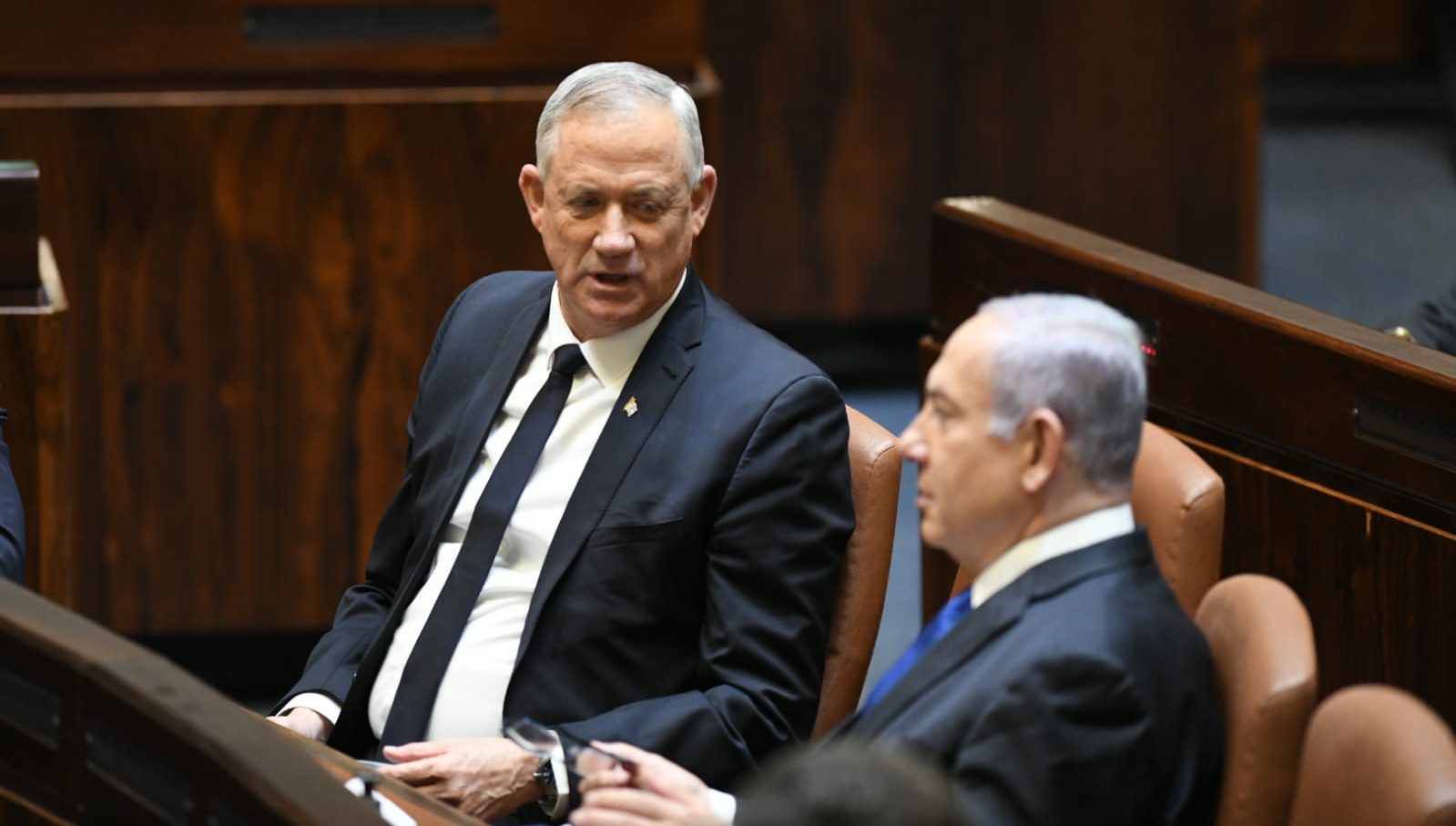 צילום: עמוס בן גרשום, דוברות הכנסת נתניהו וגנץ סיכמו: ההתיישבות הבדואית תוסדר יחד עם ההתיישבות הצעירה ביו