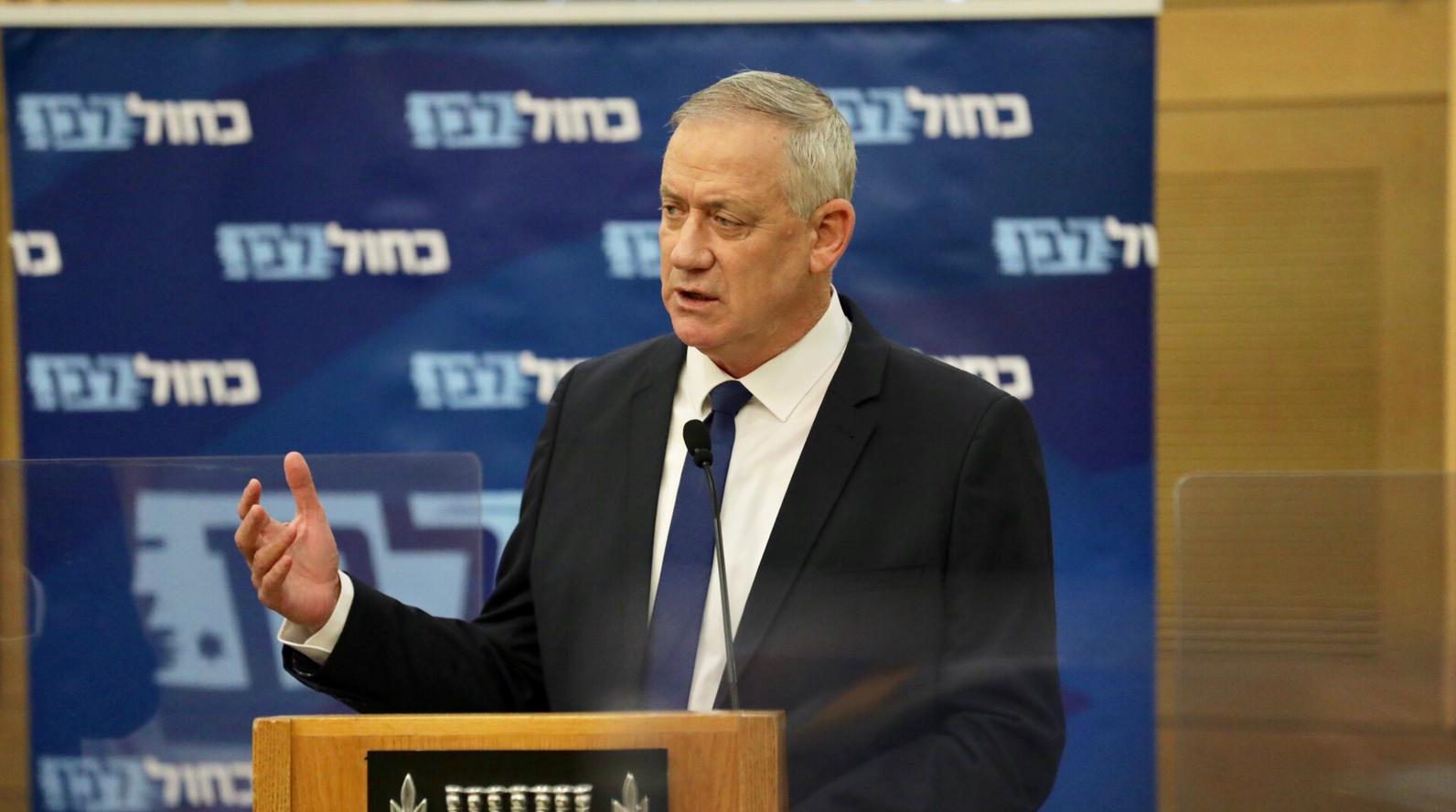 צילום: אלעד מלכה גנץ: איראן מסתירה הפרות בוטות של הסכם הגרעין, ישראל לא תאפשר לה להגיע לנשק גרעיני